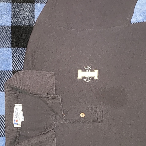 Vintage. Made in USA. Russell Athletic. University of Idaho. Polo longsleeve L - Picture 8 of 16